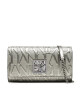 Armani Exchange Голям дамски портфейл 948481 CC794 14643 Gunmetal - Mera.bg