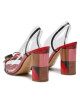 Azurée Сандали Madere 9DR Vernis Noir/Vernis Rouge/Motif Rouge - Mera.bg