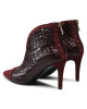 Baldowski Боти D04068-2835-004 Zamsz Burgundy/Kroko Bordo - Mera.bg