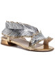 Baldowski Сандали D01988-3211-015 Coco Gold/Coco Silver - Mera.bg