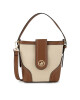 Beverly Hills Polo Club Дамска чанта BHPC-C-012-07 Кафяв - Mera.bg