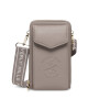 Beverly Hills Polo Club Дамска чанта BHPC-E-014-CCC-05 Сив - Mera.bg