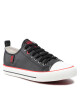 Big Star Shoes Кецове JJ174068 Black/Red - Mera.bg