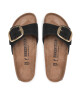 Birkenstock Чехли Madrid Big Buckle 1023373 Черен - Mera.bg