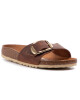 Birkenstock Чехли Madrid Big Buckle 1006525 Кафяв - Mera.bg