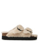 Birkenstock Чехли Arizona Big Buckle Shearling 1017642 Бежов - Mera.bg