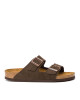 Birkenstock Чехли Arizona zamsz 0951313 Кафяв - Mera.bg
