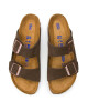 Birkenstock Чехли Arizona zamsz 0951313 Кафяв - Mera.bg