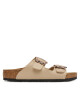 Birkenstock Чехли Arizona Flower Buckle Kids 1030419 S Бежов - Mera.bg