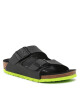 Birkenstock Чехли Arizona Kids 1022369 Desert Soil Black Lime - Mera.bg