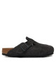 Birkenstock Чехли Boston zamsz 1028552 Сив - Mera.bg