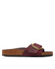 Birkenstock Чехли Madrid Big Buckle Leoi 1028031 Бордо - Mera.bg