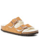 Birkenstock Пантофи Arizona Fur 1001135 Кафяв - Mera.bg