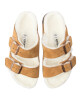 Birkenstock Пантофи Arizona Fur 1001135 Кафяв - Mera.bg