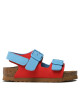 Birkenstock Сандали Milano 1024373 Sky Blue/Active Red - Mera.bg