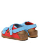 Birkenstock Сандали Milano 1024373 Sky Blue/Active Red - Mera.bg