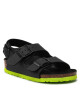 Birkenstock Сандали Milano Kinder 1022129 Desert Soil Black Lime - Mera.bg