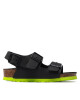 Birkenstock Сандали Milano Kinder 1022129 Desert Soil Black Lime - Mera.bg