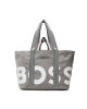 Boss Дамска чанта Deva Ew Tote 50486142 Сив - Mera.bg