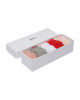 Boss Комплект 5 чифта дълги чорапи детски J90198 Bright Red 992 - Mera.bg