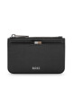 Boss Малък мъжки портфейл Zair Card Hold Zip 50499278 Черен - Mera.bg
