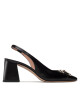 Boss Сандали Charlotte Sling70E-C 50475596 10195165 01 Black 001 - Mera.bg