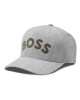 Boss Шапка с козирка Gold-Bold-Curved 50476265 Сив - Mera.bg