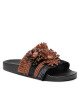 Brenda Zaro Чехли 3919 Brwon/Black - Mera.bg