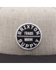 Brixton Шапка с козирка Oath III 10777 Light Heather Grey/Black - Mera.bg