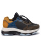 Bronx Сникърси 66167E-CP BX 1525 Khaki/Black/Blue/Ochre 3114 - Mera.bg