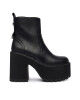 Buffalo Боти Killah Zip Boot Mid 1622374 Черен - Mera.bg