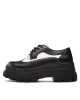 Buffalo Обувки Aspha Brogue 1622301 Black / White - Mera.bg