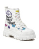 Buffalo Туристически oбувки Aspha Rld Laceup Mid 1622141 White/Graffiti - Mera.bg