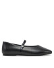 Calvin Klein Балеринки Ballerina New Buckle - Lth HW0HW02483 Черен - Mera.bg