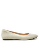 Calvin Klein Балеринки Round Ballerina HW0HW02449 Екрю - Mera.bg
