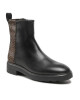 Calvin Klein Боти Cleat Ankle Boot Mono Mix HW0HW01313 Black/Brown Mono BLK - Mera.bg