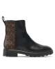 Calvin Klein Боти Cleat Ankle Boot Mono Mix HW0HW01313 Black/Brown Mono BLK - Mera.bg