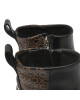 Calvin Klein Боти Cleat Ankle Boot Mono Mix HW0HW01313 Black/Brown Mono BLK - Mera.bg