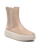 Calvin Klein Боти Bubble Cup Chelsea HW0HW01518 Silver Mink A04 - Mera.bg