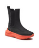 Calvin Klein Боти тип челси Chunky Runner Chelsea Boot YW0YW00808 Black/Coral Orange 0GX - Mera.bg