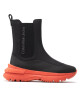 Calvin Klein Боти тип челси Chunky Runner Chelsea Boot YW0YW00808 Black/Coral Orange 0GX - Mera.bg