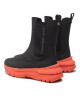 Calvin Klein Боти тип челси Chunky Runner Chelsea Boot YW0YW00808 Black/Coral Orange 0GX - Mera.bg