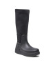 Calvin Klein Ботуши Rain Boot Wedge High HW0HW01264 Черен - Mera.bg