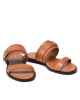 Calvin Klein Чехли Almond Flat Slide Whdw HW0HW00679 Cognac GE6 - Mera.bg
