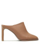 Calvin Klein Чехли Curved Stil Mule 80 HW0HW01542 Safari Canvas RBC - Mera.bg