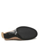 Calvin Klein Чехли Curved Stil Mule 80 HW0HW01542 Safari Canvas RBC - Mera.bg
