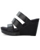 Calvin Klein Чехли Jileean E6547 Black - Mera.bg