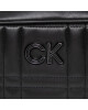 Calvin Klein Дамска чанта Re-Lock Quilt Camera Bag K60K609859 Черен - Mera.bg