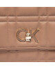 Calvin Klein Дамска чанта Re-Lock Quilt Shoulder Bag Lg K60K609884 Кафяв - Mera.bg