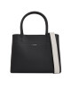 Calvin Klein Дамска чанта Business Medium Tote Saffiano K60K611678 Черен - Mera.bg